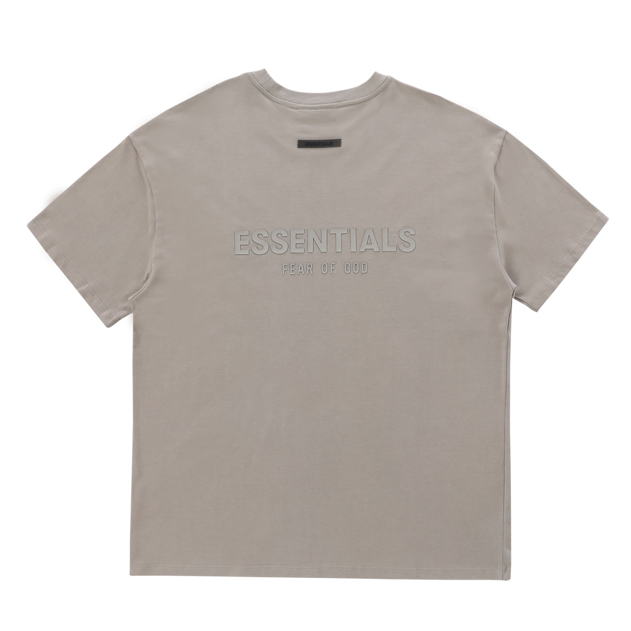 Fear Of God Essentials T Shirt Cream Buttercream Ss21 (8) - newkick.cc